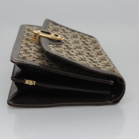 CELINE C Macadam Canvas Shoulder Bag Beige Brown - Picture 4 of 13